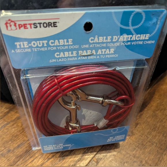 Prograde Heavy Pet Leash Anchor Stake & Tie Out Cable New - Picture 11 of 11